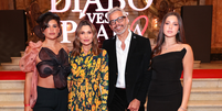 Giulia Costa, Fl&aacute;via Alessandra, Otaviano Costa e Olivia Costa Foto: Victor Chapetta/Brazil News / Elas no Tapete Vermelho