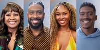 Sheila, Skova, Mariana e Thiago est&atilde;o em 'A Casa do Patr&atilde;o': pretos est&atilde;o proporcionalmente bem representados no novo reality  Foto: Divulga&ccedil;&atilde;o/TV Record/Disney+