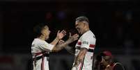 Luciano marcou o &uacute;nico gol do S&atilde;o Paulo contra o Mirassol - Foto: Rubens Chiri / S&atilde;o Paulo FC / Jogada10