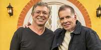 O diretor Boninho e o apresentador Leandro Hassum estão à frente de 'Casa do Patrão'  Foto: Antonio Chahestian/Record
