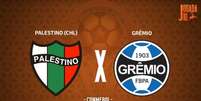 Foto: Jogada10 - Legenda: Palestino e Gr&ecirc;mio precisam da vit&oacute;ria na Sul-Americana / Jogada10