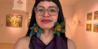 Trudru&aacute; Dorrico Macuxi &eacute; curadora de uma exposi&ccedil;&atilde;o, Passeurs, no Centro de Arte Contempor&acirc;nea Frans Krajcberg, que re&uacute;ne obras de artistas ind&iacute;genas contempor&acirc;neos no 15&deg; distrito de Paris at&eacute; o dia 18 de julho.  Foto: RFI