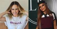 Ana Paula Renault pede cal&ccedil;a emprestada &agrave; Ludmilla  Foto: Reprodu&ccedil;&atilde;o/Instagram