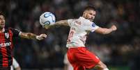 Eduardo Sasha, jogador do Red Bull Bragantino. Foto: Ari Ferreira/Red Bull Bragantino / Esporte News Mundo