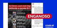 Dados apresentados n&atilde;o correspondem ao que mostram os registros de presen&ccedil;a em plen&aacute;rio, nem os relat&oacute;rios de frequ&ecirc;ncia &agrave;s reuni&otilde;es de comiss&atilde;o de cada parlamentar Foto: Reprodu&ccedil;&atilde;o/Instagram / Estad&atilde;o