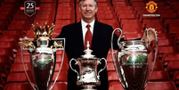Alex Ferguson &eacute; o treinador com mais t&iacute;tulos na hist&oacute;ria do Manchester United- Divulga&ccedil;&atilde;o/Manchester United Foto: Jogada10
