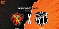 Foto: Jogada10 - Legenda: Sport e Cear&aacute; fazem duelo por mesmo objetivo na S&eacute;rie B / Jogada10