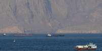 Mais de 2 mil navios e 20 mil marinheiros est&atilde;o parados no estreito de Ormuz  Foto: Reuters / BBC News Brasil
