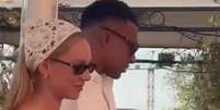 Mbapp&eacute; e Ester Exp&oacute;sito ap&oacute;s jantar na It&aacute;lia - Foto: Reprodu&ccedil;&atilde;o / Jogada10