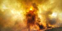 Inc&ecirc;ndio no Pantanal, em Mato Groso do Sul; preocupa&ccedil;&atilde;o com mudan&ccedil;as clim&aacute;ticas &eacute; comum entre jovens no mundo todo e &eacute; ainda maior no Brasil.  Foto: Daniel Teixeira/Estad&atilde;o / Estad&atilde;o