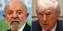 Lula e Trump.   Foto: Pablo PORCIUNCULA and Andrew CABALLERO-REYNOLDS / AFP via Getty Images / BBC News Brasil