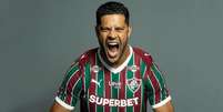 Hulk vestir&aacute; a camisa 7 e assinou contrato at&eacute; o fim de 2027 &ndash;  Foto: Marina Garcia/Fluminense FC / Jogada10