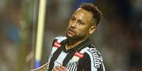 Neymar marca, mas Santos fica no empate com Recoleta &ndash;  Foto: Divulga&ccedil;&atilde;o / Conmebol / Jogada10