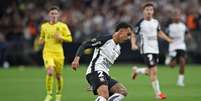 Matheuzinho (Corinthians) durante jogo contra o Pe&ntilde;arol, no dia 30.04.2026. Foto: DiaEsportivo / Alamy