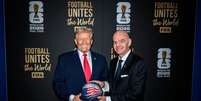 Encontro de Donald Trump com Gianni Infantino na Casa Branca, em Washington &ndash;  Foto: Joyce N. Boghosian / Jogada10