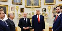 Encontro de Lula e Trump na Casa Branca durou 3 horas  Foto: Ricardo Stuckert/PR