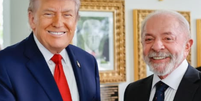 Donald Trump recebeu o presidente Luiz Inácio Lula da Silva   Foto: Ricardo Stuckert