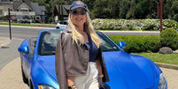 A empres&aacute;ria Carolina Sthela teria se vangloriado das agress&otilde;es em &aacute;udios enviados a amigos  Foto: Reprodu&ccedil;&atilde;o