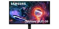 Samsung aumenta portfólio com a chegada do monitor Odyssey OLED G5 Foto: Divulgação / Samsung