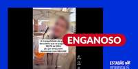 Captura de tela da postagem verificada Foto: Reprodu&ccedil;&atilde;o/Facebook / Estad&atilde;o