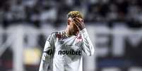 Neymar, contra o San Lorenzo, pelo Santos -   Foto: Marcelo Endelli/Getty Images / Esporte News Mundo
