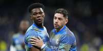 Jogadores tiveram uma briga no CT que terminou com o uruguaio hospitalizado  Foto: Getty Images