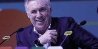 Carlo Ancelotti durante coletiva de imprensa Foto: Rafael Ribeiro/CBF / Esporte News Mundo