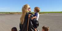 Virginia Fonseca posa com os filhos após voo de jatinho  Foto: Reprodução | Instagram 