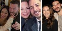 Ma&iacute;ra Cardi e Thiago Nigro, Noely e Junior e Karina Sato e Nicolas Prattes  Foto: Reprodu&ccedil;&atilde;o | Instagram