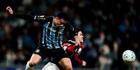 Gr&ecirc;mio perdeu para o Flamengo dentro da Arena &ndash;  Foto: Lucas Uebel / Gr&ecirc;mio FBPA / Jogada10