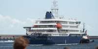 Embarca&ccedil;&atilde;o parou em Tenerife em virtude das condi&ccedil;&otilde;es meteorol&oacute;gicas adversas  Foto: ANSA / Ansa - Brasil