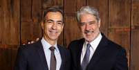 C&eacute;sar Tralli sucedeu a William Bonner no 'JN': audi&ecirc;ncia est&aacute;vel ap&oacute;s a troca  Foto: Divulga&ccedil;&atilde;o/TV Globo