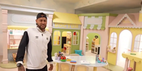 Neymar na brinquedoteca das filhas  Foto: Reprodu&ccedil;&atilde;o/X