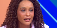 Ta&iacute;s Araujo fala de mudan&ccedil;as em Vale Tudo  Foto: Reprodu&ccedil;&atilde;o/TV Brasil