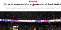 Segundo publicou o jornal espanhol AS, o Real Madrid vai reformular o elenco  Foto:  Reprodu&ccedil;&atilde;o/AS