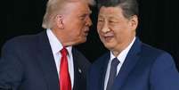 Trump e Xi  Foto: Getty Images / BBC News Brasil