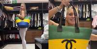 Virginia Fonseca ostenta bolsas de luxo para a Copa do Mundo  Foto: Reprodu&ccedil;&atilde;o/Instagram / Contigo