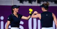 Luisa Stefani e Dabrowski   Foto: Jimmie 48 Photography/WTA / Esporte News Mundo
