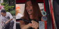 Nem Tarantino pensaria nisso! Arminda foge com dinheiro roubado, atropela Luc&eacute;lia e leva web ao del&iacute;rio com cena HIL&Aacute;RIA de &lsquo;Tr&ecirc;s Gra&ccedil;as&rsquo;.  Foto: Reprodu&ccedil;&atilde;o/TV Globo / Purepeople