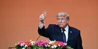 Trump confirmou que falou sobre Taiwan com Xi durante encontro em Pequim  Foto: ANSA / Ansa - Brasil