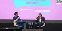 Presidente Bap, do Flamengo, durante painel no S&atilde;o Paulo Innovation Week &ndash;  Foto: Reprodu&ccedil;&atilde;o / YouTube / Jogada10