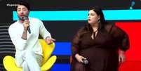 Rico Melquiades e Mayara Russi no Superpop Foto: Reprodu&ccedil;&atilde;o | RedeTV!