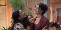 L&iacute;gia (Dira Paes), Joelly (Alana Cabral) e Gerluce (Sophie Charlotte): o protagonismo feminino funcionou em 'Tr&ecirc;s Gra&ccedil;as'  Foto: Reprodu&ccedil;&atilde;o/TV