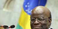 Joaquim Barbosa quando era Ministro do STF  Foto: Divulga&ccedil;&atilde;o/STF