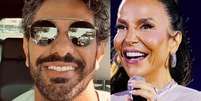 Ivete Sangalo foi flagrada aos beijos com Tiago Maia.  Foto: Reprodu&ccedil;&atilde;o/Instagram, @tmaia10 / @ivetesangalo / Purepeople