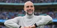 Guardiola está há dez anos no Manchester City –  Foto: Divulgação/Man City / Jogada10