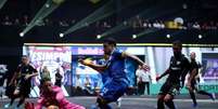 Foto: Divulga&ccedil;&atilde;o/Kings League Brasil - Legenda: G3X e Desimpain decidem a final da Kings League Brasil / Jogada10