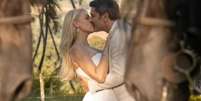 Ana Hickmann celebra aniversário de Edu Guedes e revela bastidor do início do romance  Foto: Reprodução/Instagram / Contigo