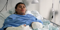 Ana Clara teve as m&atilde;os decepadas pelo ex-cunhado  Foto: Reprodu&ccedil;&atilde;o/Globo