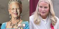 Rainha Margarida se recupera de problema cardíaca enquanto princesa Mette-Marit aguarda pulmão para transplante  Foto: Casa Real da Dinamarca/Divulgação e Reprodução
